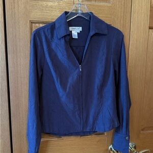 Y2K Coldwater Creek Women's Purple Jacket